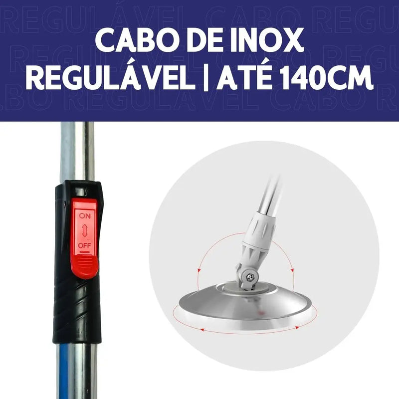 Cabo Mop Giratório Completo 140 cm