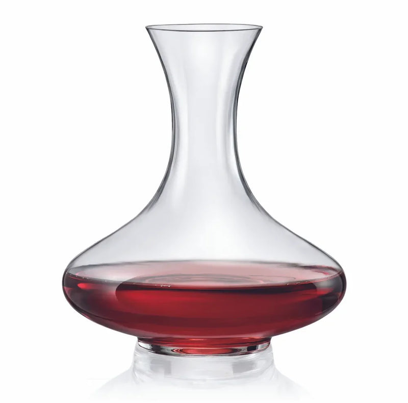 Jogo de Taças de Vinho (6 Taças de Vinho 465ml) - Decanter Vinho 1900ml - Vidro Decoração Casa Festa